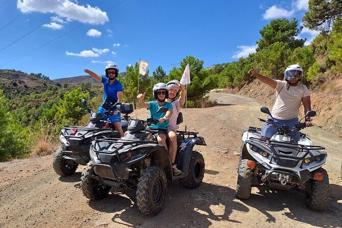 2 hours Quad Tour in Marbella - 1 quad for 1/2 persons 170€ - Quad Tour Marbella in 6 quick takeaways