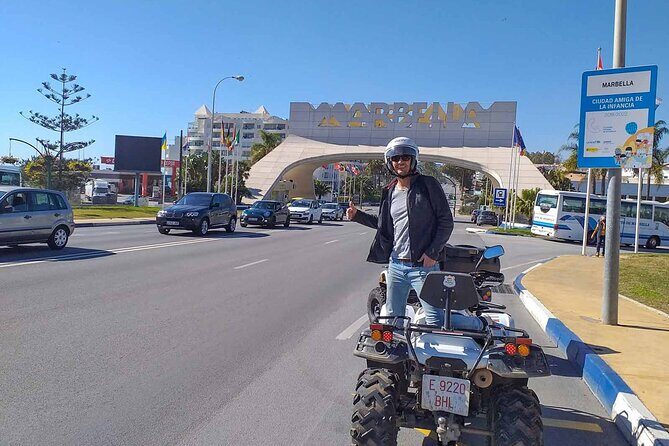 2 hours Quad Tour in Marbella - 1 quad for 1/2 persons 170€ - Price and value for a 2-hour ATV ride from Marbella