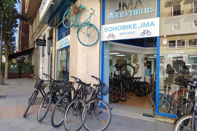 2h E-bike tours+1day extra in Malaga - Where you meet and how the ride is set up