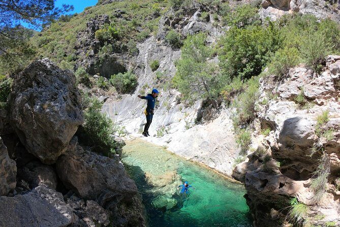 Canyoning Rio Verde from Nerja - Small-group energy and guide style: fun, but safety first