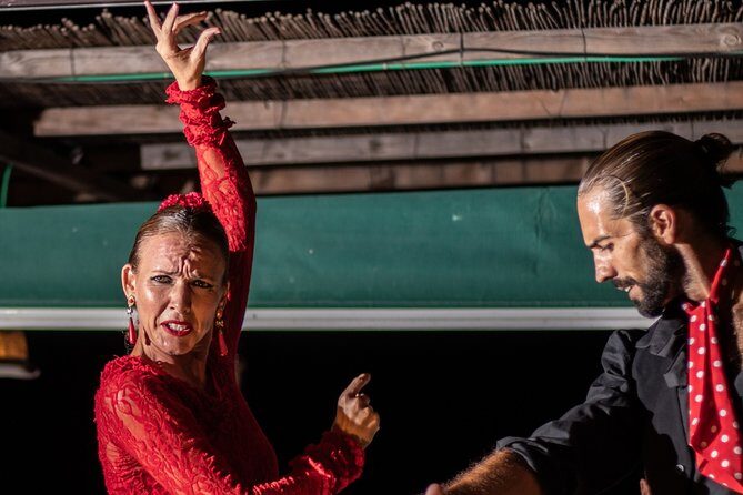 Flamenco evening and barbecue by the sea at the Blue Dolphin Beach Club - Value for $87: dinner + drinks + flamenco in one ticket