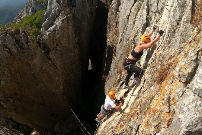 From Estepona: Guided Via Ferrata Adventure in Benalauría - Private group setup: who should book this style