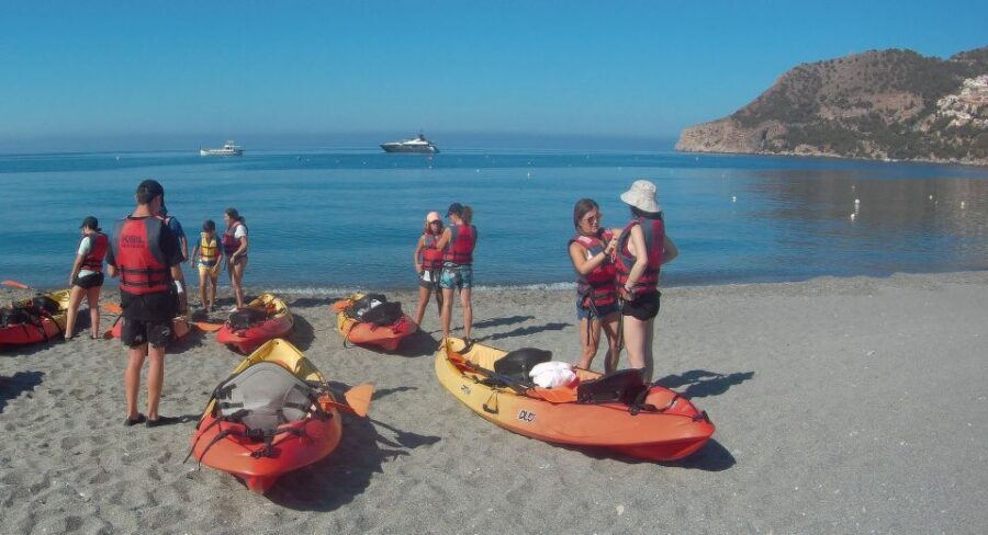 From Málaga: Cliffs of Maro-Cerro Gordo Guided Kayaking Tour - The Cave of the Virgin: A Statue You Can See From the Sea
