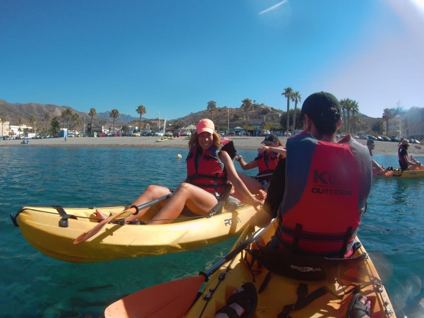 From Málaga: Cliffs of Maro-Cerro Gordo Guided Kayaking Tour - Gear Up: Kayaks, Safety, and What Medium-to-Low Really Means