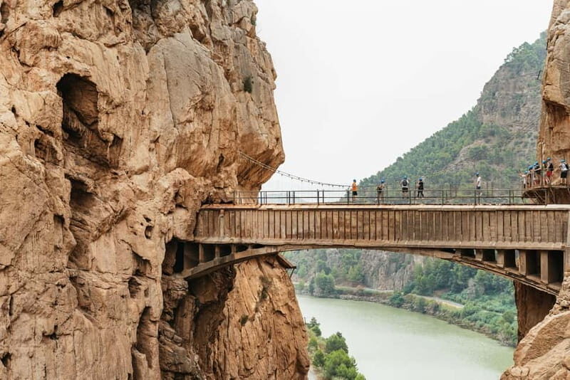 From Málaga & Costa del Sol: Caminito del Rey Guided Tour - From Málaga to El Chorro: the pickup ride you actually want