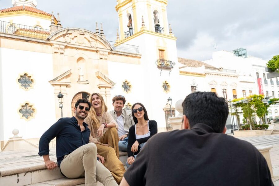 From Málaga: Ronda, Wine & Olive Oil Tasting Small Group - Walking Ronda’s cliff edge: Puente Nuevo and the Plaza de Toros