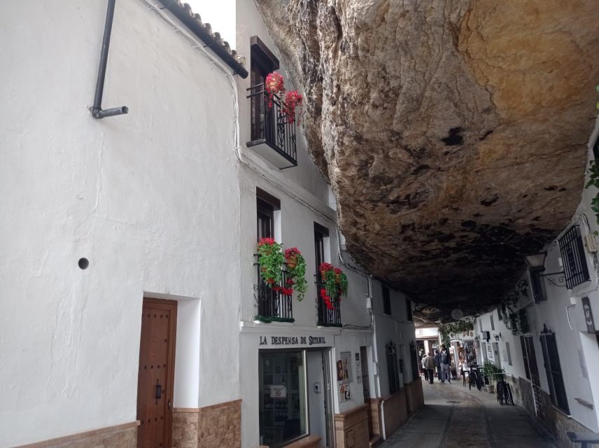 From Málaga: Ronda+Setenil de las Bodegas with Little Train - Setenil de las Bodegas: rock-built streets and the included little train
