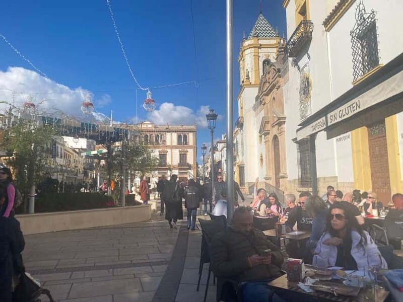 from Marbella, Estepona:Private tour Ronda incl. transfer,bullring,tapas - Puente Nuevo over the gorge: the first big wow moment