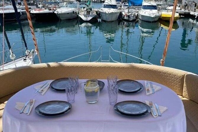Fuengirola Boat Activity with Cocktail Dinner Champagne & Sunset - A 6pm Sunset Cruise That Turns Dinner Into a View
