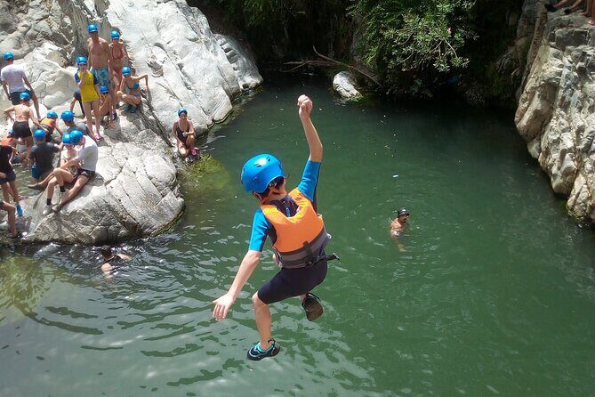 Guided Canyoning Adventure Near Marbella (Benahavís River Walk) - Swims, climbs, and safety: choosing your level without ruining the fun