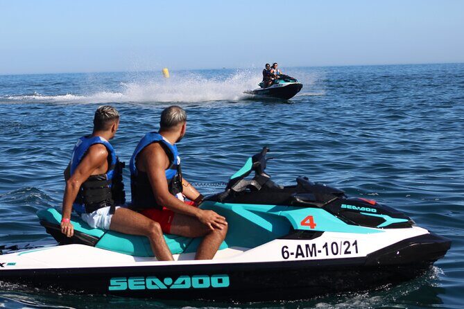 Jet Ski Experience in Marbella - Jet ski speed in Marbella’s buoyed circuit