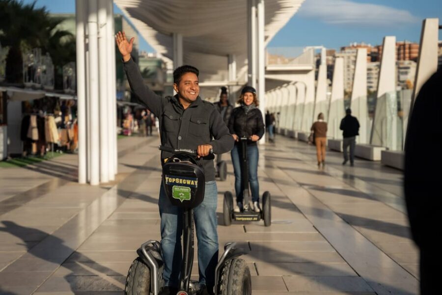Malaga: 2-Hour Monumental Segway Tour - The Cathedral area: seeing La Manquita from the street