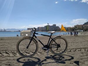 Malaga: Bike Rental for City Discovery Route & Beaches - Malagueta: your seaside launchpad for a relaxed start