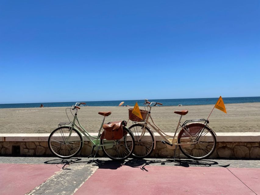 Malaga: Bike Rental for City Discovery Route & Beaches - Beaches along the way: comfort breaks you can actually plan