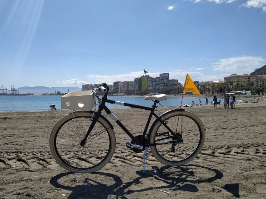 Malaga: Bike Rental for City Discovery Route & Beaches - Malagueta: your seaside launchpad for a relaxed start