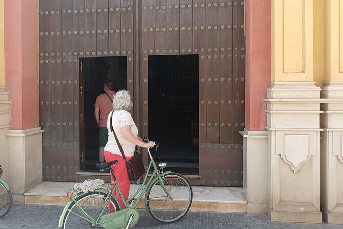 Malaga Bike Tour - Wine & Tapas - Alcazaba: Moorish walls and the best kind of first big photo
