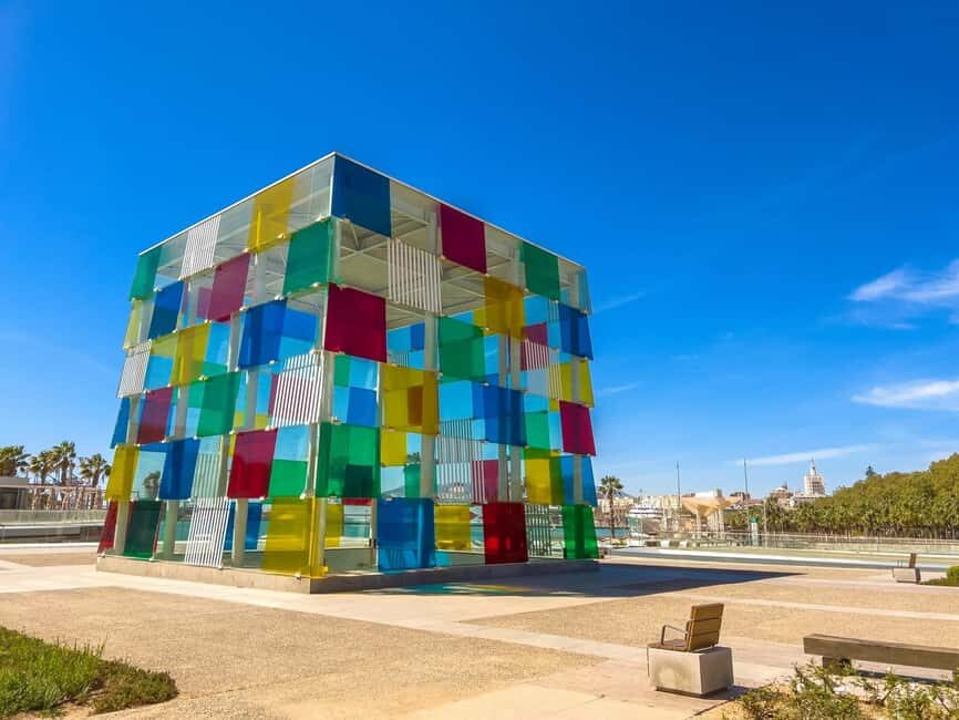 Malaga: Centre Pompidou Malaga Ticket and City Audio Guide - Inside the museum: modern art you can pace yourself through