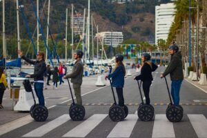Malaga City Tour 2 Hours Monumental Segway Tour - Getting started at C. Ángel Ganivet: fast setup, clear guidance
