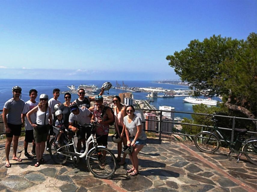 Málaga E-Bike Tour with Full Day Rental - Gibralfaro Hill: viewpoint time without the sweat tax