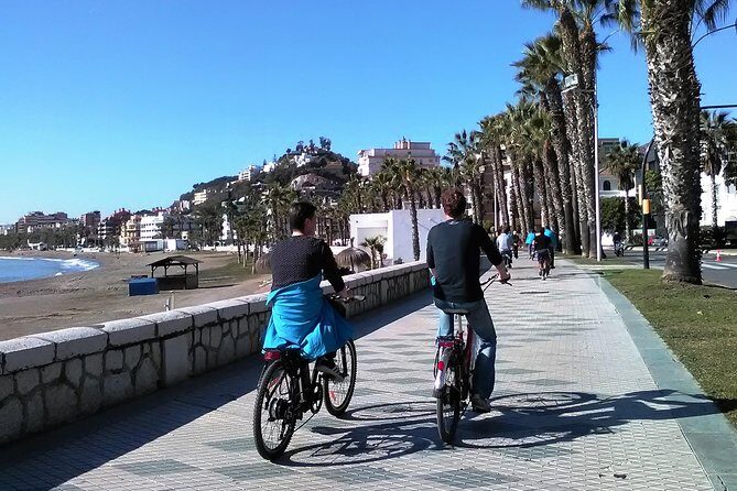 Malaga Electric Bikes Guided Tour - Alcazaba and the seafront drop: old walls meeting sea air