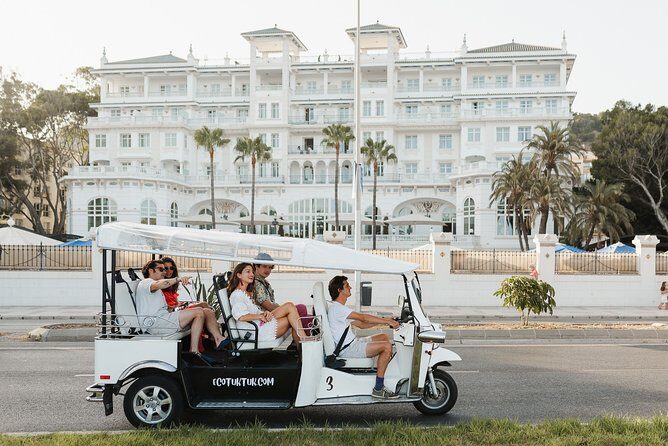 Malaga Expert Tour with Local Guide in Eco Tuk Tuk Private - The University of Malaga and Malaga’s civic core