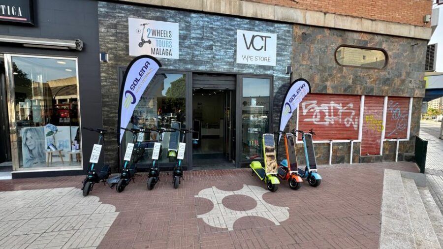 Malaga: Explore Malaga on a Electric Scooter - Where you pick up your scooter: close to El Corte Inglés