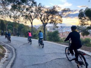 Malaga: Guided E-Bike Tour - The First Leg: Historic Center to the Gibralfaro Forest
