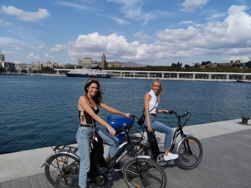 Malaga: Guided E-Bike Tour - The Mítico Balneario Stop: Snack or Drink Break (Optional)