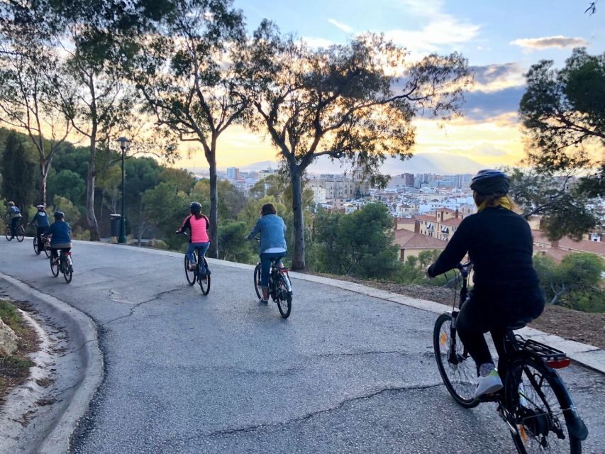 Malaga: Guided E-Bike Tour - The First Leg: Historic Center to the Gibralfaro Forest