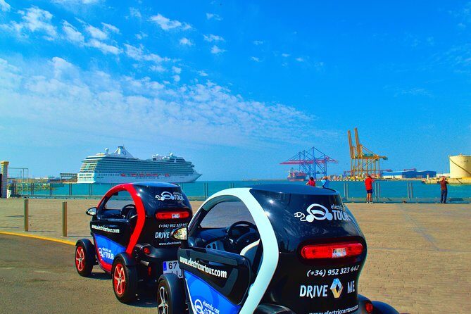 Malaga Highlights by Electric Car with Port Pick up - Gibralfaro and Castillo de Gibralfaro: views worth the climb