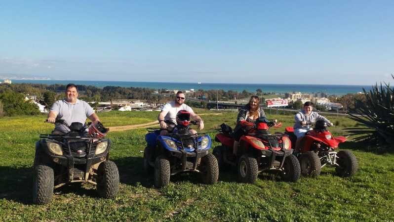 Malaga: Land and River Guided Quad Tour 1-Hour (2-Persons) - First minutes: paved practice before the off-road sections