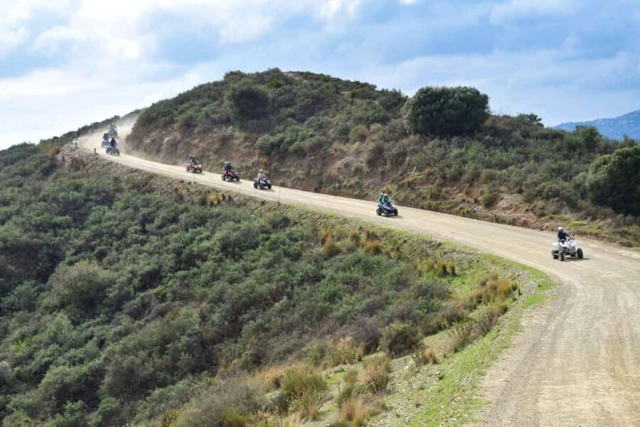 Málaga: Off-road 1-hour Guided Quad Biking in Mijas Mountain - Automatic quad bikes: easier than you think
