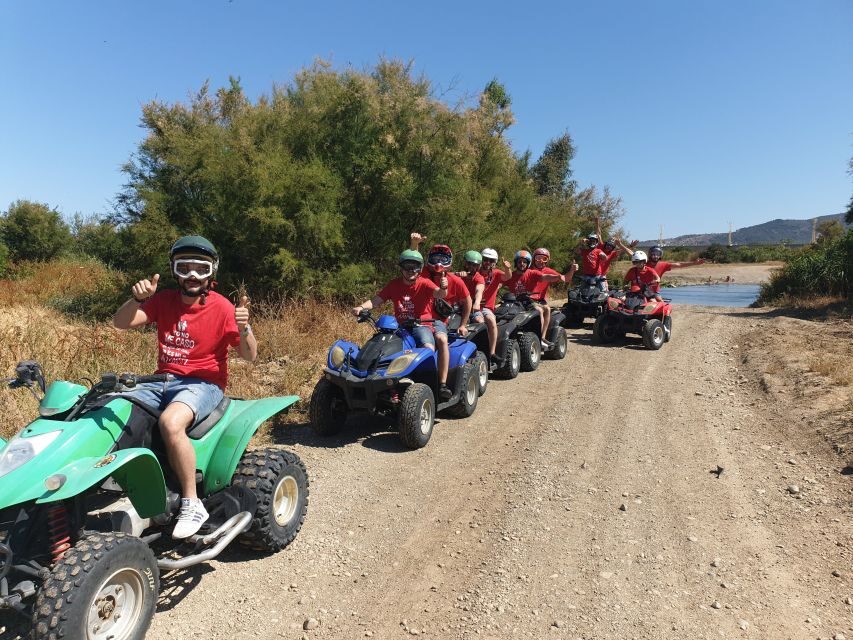 Málaga: Off-Road 2-Seater Quad Tour through Land and River - From asphalt warm-up to dirt paths and farmland