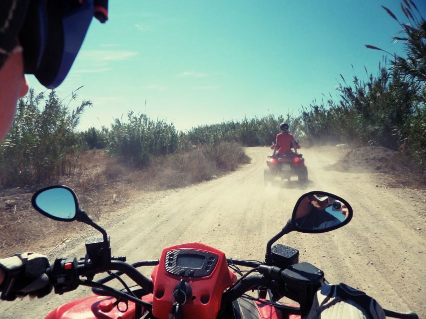 Málaga: Off-Road 2-Seater Quad Tour through Land and River - Crossing the Guadalhorce River: what you can expect (and when it changes)