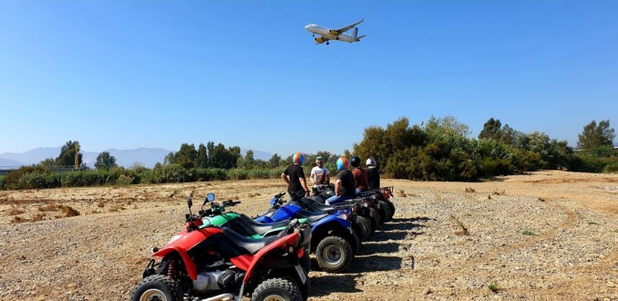 Málaga: Off-Road 2-Seater Quad Tour through Land and River - What’s included, plus what to bring so you are comfortable