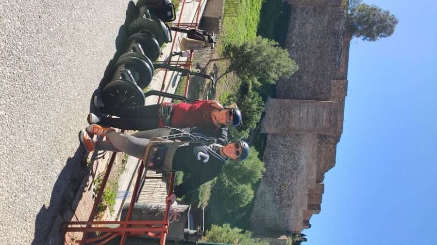 Malaga segway: Panoramic tour of Gibralfaro - Segway training at QQ Bikes: you get control fast