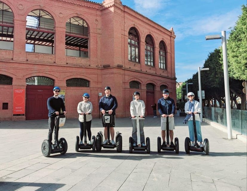 Malaga segway: Panoramic tour of Gibralfaro - Small group size and the feel of the ride