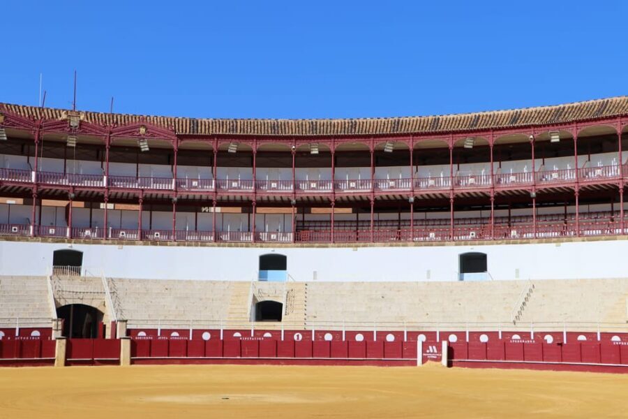 Malaga: Tour of Malagueta Bullring & Immersive Exhibition - Your self-guided route: Gate of Triumph, Chapel, and hidden arena corners