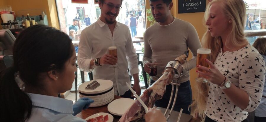 Malaga: Wine Guided Tour - How the Evening Streets Add to the Wine (Not Just the Driving Part)