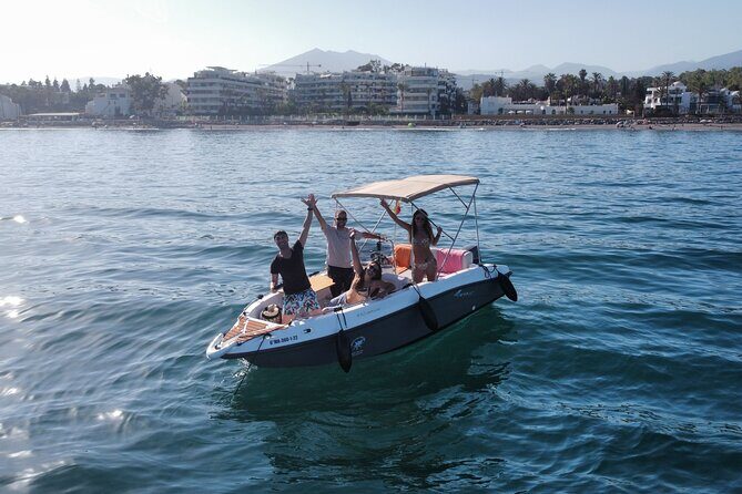 MANGO 5m 5pax - Unlicensed boat in Puerto Banus, Marbella - The Time Window: Planning a 1 to 8 Hour Sea Break