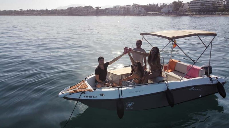 MANGO BOAT - Unlicensed boat in Puerto Banús - Puerto Banús to Open Sea: Why This Trip Feels Different