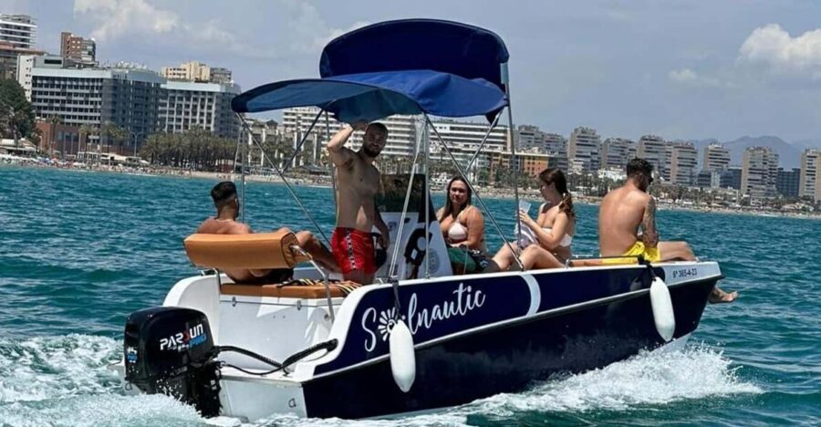 Marbella: Boat Rental without License - A license-free trimaran makes Málaga’s coast feel close
