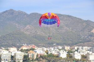 Marbella from the heights: Parasailing - Safety Briefing and Gear: What Happens Before You Lift Off