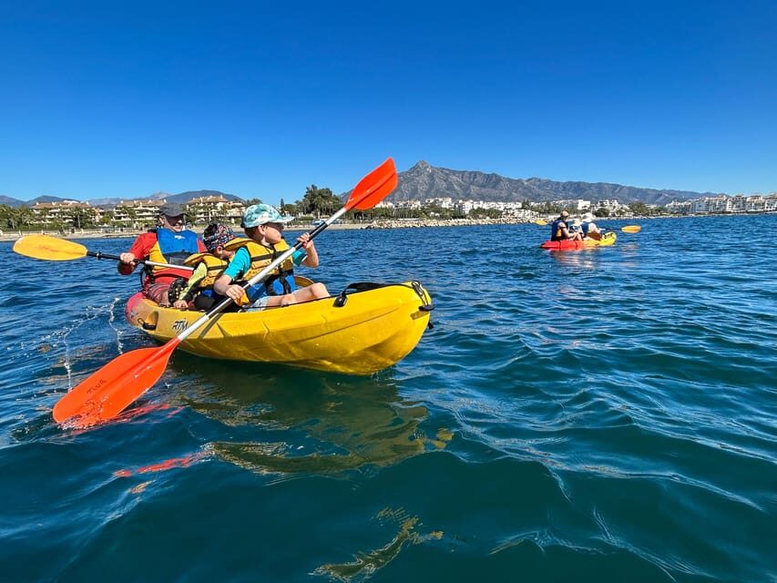 Marbella: Guided Kayak Tour in Puerto Banús - Ventura del Mar Start: Meeting Point, Gear, and the Easy Setup
