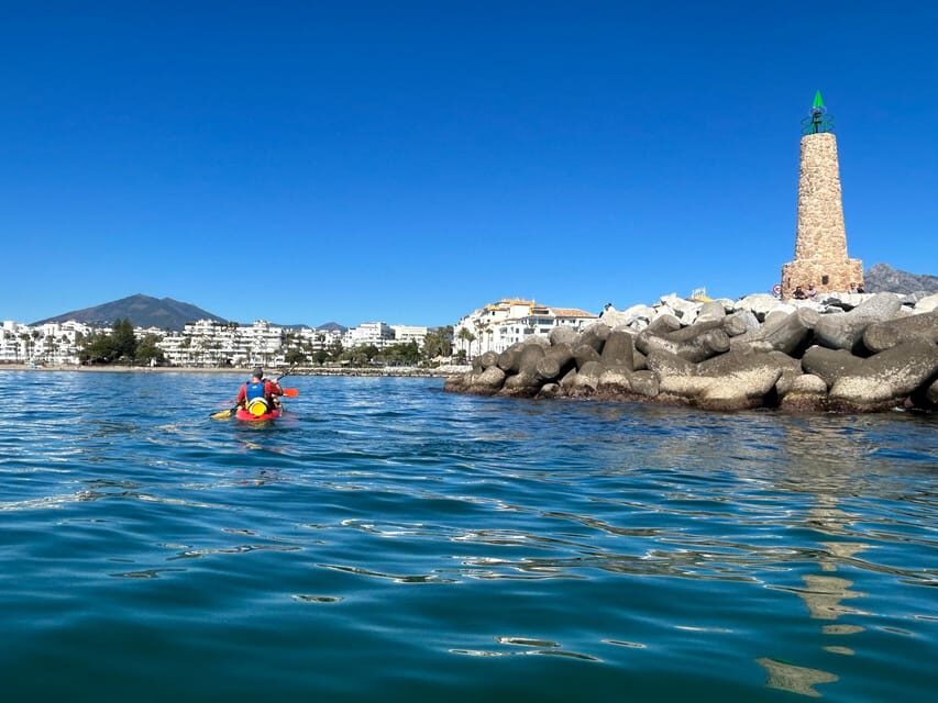 Marbella: Guided Kayak Tour in Puerto Banús - The Coastal Route: Ventura del Mar to the Mouth of Puerto Banús