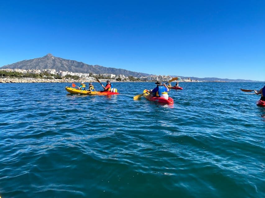 Marbella: Guided Kayak Tour in Puerto Banús - On-Water Skills: Games That Teach Without Feeling Like School