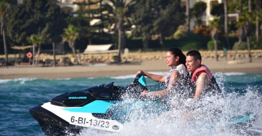 Marbella: Jet Ski at the Golden Mile - Where You Ride: Puente Romano Beach and Golden Mile Sea Views