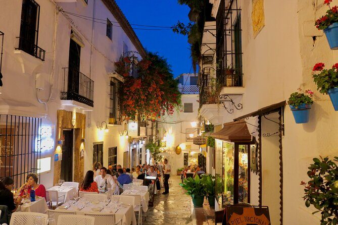 Marbella Old Town: Authentic Tapas Food Tour With Local Guide - Marbella Old Town is made for an evening food walk