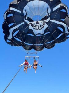Marbella: Parasailing Flight from Puerto Banus - The winch boat launch: controlled, quick, and built for first-timers