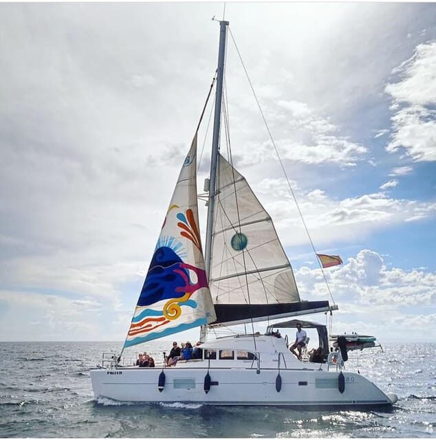 Marbella: Private Cruise in Catamaran - Onboard comfort: snacks, drinks, Bluetooth, and photo time